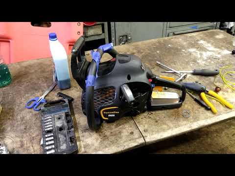 poulan pro pr4218 chainsaw carburetor adjustment.