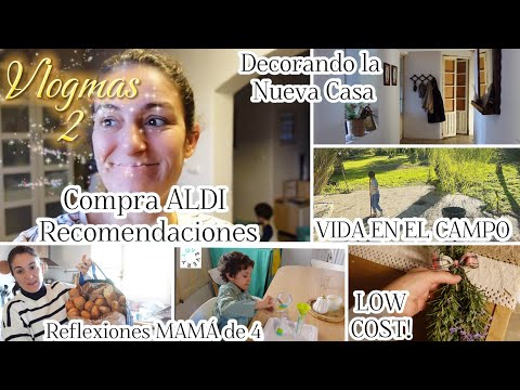✨VLOGMAS 2/ COMPRA en ALDI con JUGUETES/VIDA CAMPERA/Adornos LOW COST/REFLEXIONES MAMÁ de 4/LOVEVERY