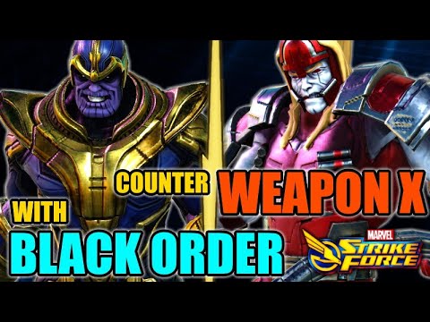 COUNTER WEAPON X WITH BLACK ORDER | ALLIANCE WARS | IN DEPTH GUIDE | MSF