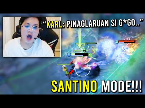 "WALANG DELAY-DELAY KAPAG PINANGANAK KA PARA MAG PUCK.."🤣 - KARL, SANTINO MODE!