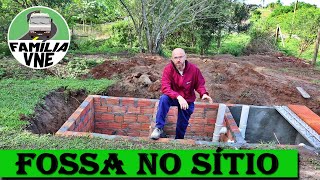 FOSSA BIODIGESTORA veja COMO FIZEMOS AQUI no SÍTIO