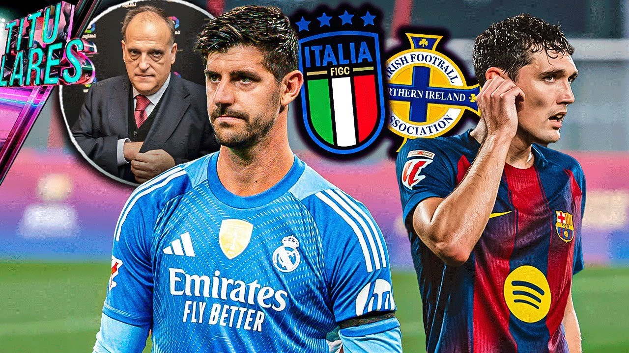 Courtois le responde a Tebas | Defensa del Barça se negó a jugar | Así se jugará el repechaje