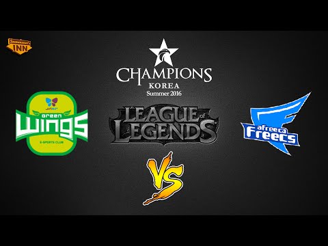 Jin Air Greenwings vs. Afreeca Freecs | LCK Summer Split 2016 | W4D2 Game 2 Part 1