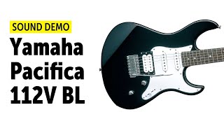 Video thumbnail for Yamaha Pacifica 112V - Sound Demo (no talking) by Guitar Bonedo