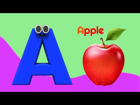 ABC Phonics Song - Toddler Learning Video Songs , A for Apple , Nursery Rhymes , Alphabet song