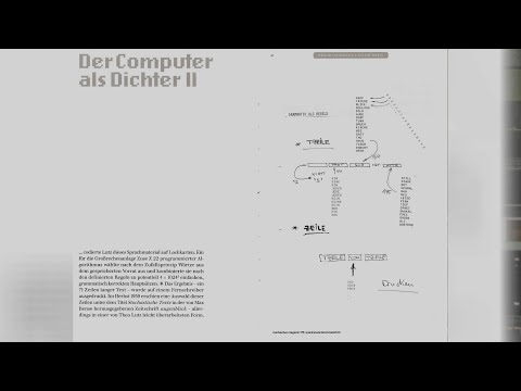 Stream vom 22.6.2022 - Thema: Theo Lutz - Stochastische Texte