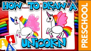 How To Draw A Unicorn - Preschool