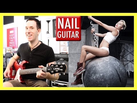 Wrecking Ball ★ Miley Cyrus ★ Guitar Lesson - Easy How To Play Beginners Chords Tutorial