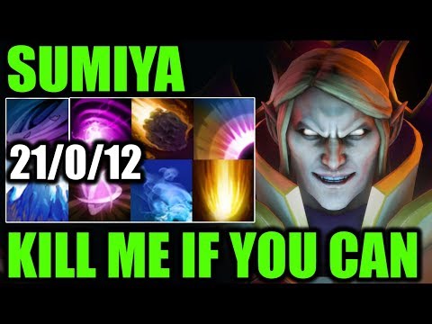 SumiYa - Unkillable Invoker Insane combo God Mode Dota 2