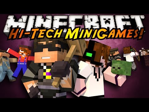 Minecraft's Ultimate Hi-Tech Minigames 🔥