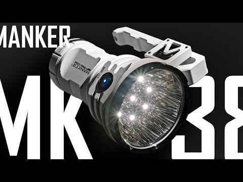 Sci-Fi Super Flashlight! [Manker MK38]