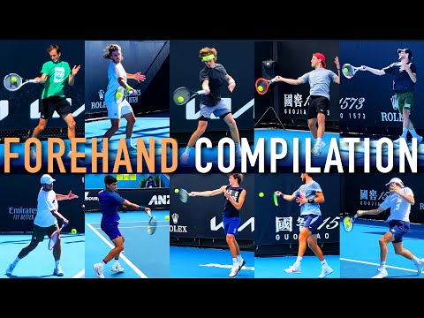 Forehand compilation | slow motion (2021)