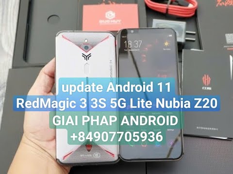 update Android 10 11 Red Magic 3s 3 5G Lite Nubia Z20
