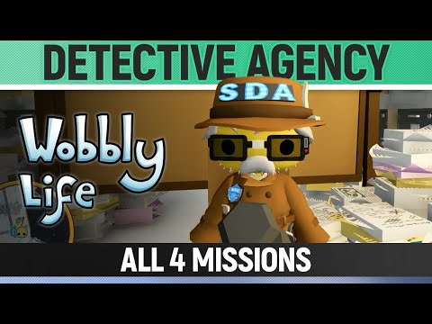 Wobbly Life - Task - Detective Agency - All 4 Missions - Uncovering The Clues