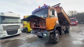 Самосвал IVECO Magirus 180 - 34 (4X4 / GRAND PONT / LAMES / POMPE MANUELLE / BO | Изображение 4 - Autoline