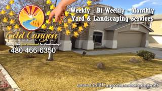 preview picture of video 'San Tan Valley Landscaping'