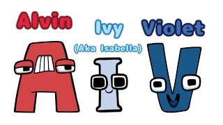 Alphabet Lore Had Names