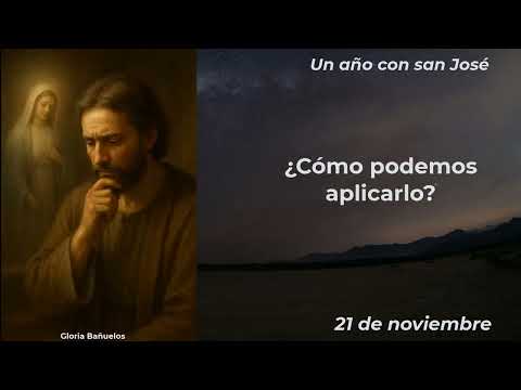 Un año con San José  (21 de noviembre)   "RESOLVER CONFLICTOS"