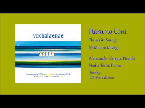 Haru no umi (The Sea in Spring) by M. Miyagi - Alessandro Crosta, piccolo Nadia Testa, piano