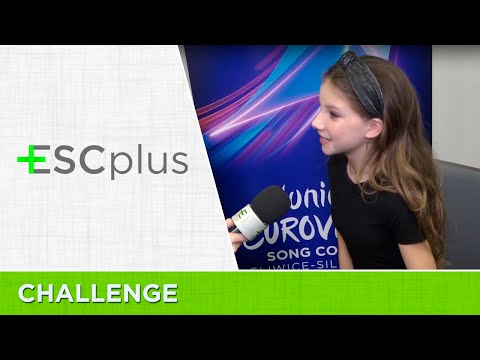 Junior Eurovision 2019: Anna Kearney takes up ESCplus' 🎲Dice Challenge🎲 | Ireland