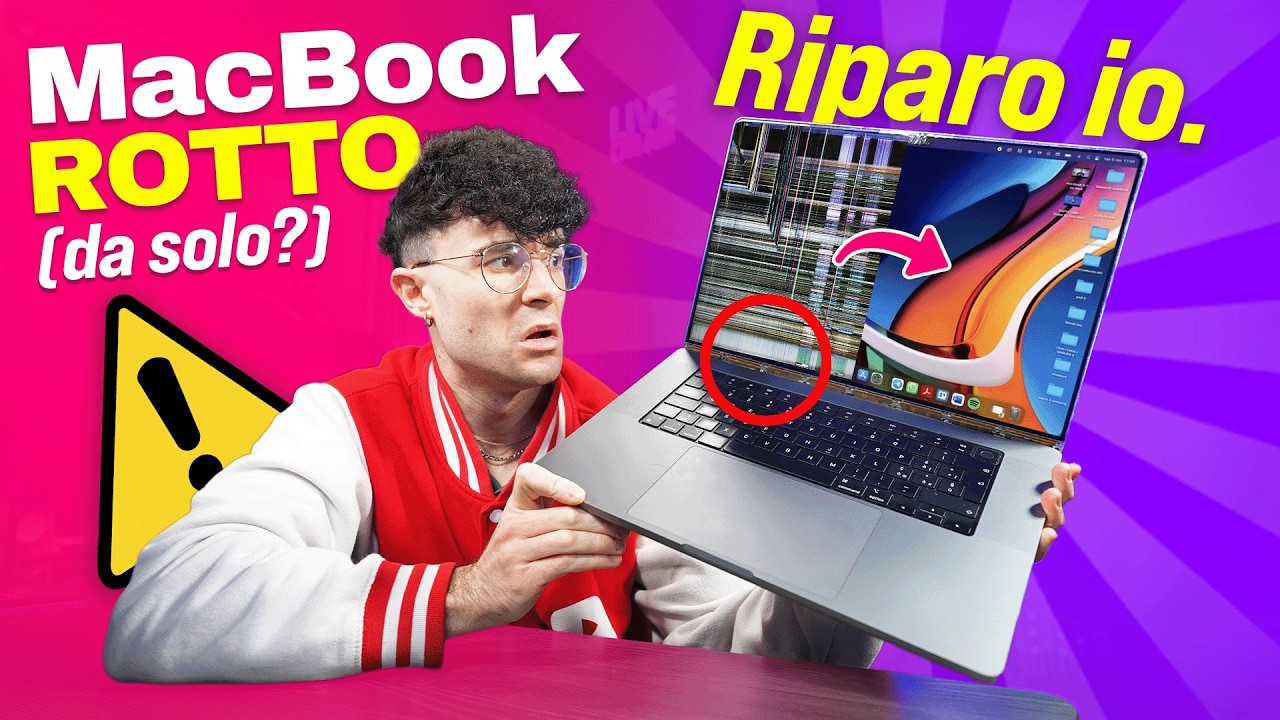 APPLE MI HA CHIESTO 1000€ PER RIPARARE IL MACBOOK PRO 🥶 ME LO RIPARO DA SOLO CON 150€ ? 🙄 *assurdo*