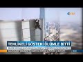 Çin'li akrobat Wu Yongning 62. kattan düștü