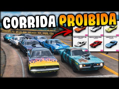 O CHORÃO ATACA NOVAMENTE - CORRIDA PROIBIDA DE LEILÃO FORZA HORIZON 5 ONLINE