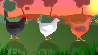 Quand Trois Poules Vont aux Champs