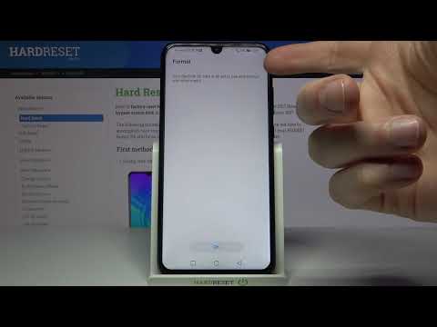 How to Format SD Card in Honor 20i – Erase External Storage Memory