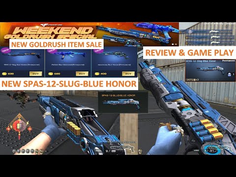 BUYING NEW SPAS-12-SLUG-BLUE HONOR IN GOLDRUSH CROSSFIRE 3.0 PH