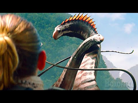 The Titanosaurus Herd | Jurassic World: Rebirth | CLIP