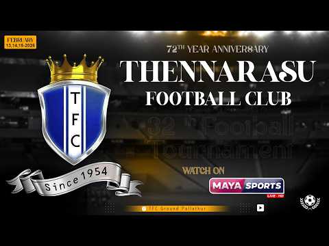 🔴  Thennarasu Fc Pallathur |  7's Tournament | 13-02-2026 | Maya Sports