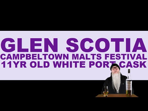 Glen Scotia 11 White Port Cask review #218 with The Whiskey Novice