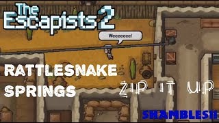 Escapists 2: How to Escape Rattlesnake Springs - Zip It Up