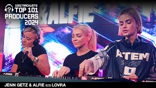 Jenn Getz & Alfie b2b LOVRA - Live @ 1001Tracklists Top 101 Producers 2024 ADE Party