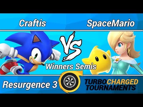 Resurgence 3 Wii U Singles (Winners Semis) - Craftis (Sonic) vs. Spacemario (Rosalina)