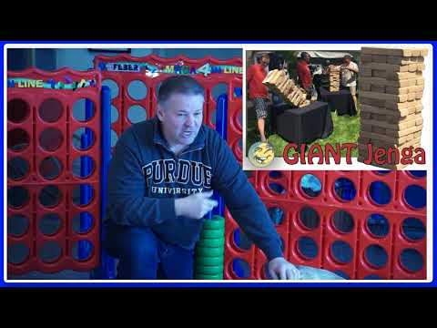 Retro Games and Giant Games Rentals from AMJ Spectacular Events