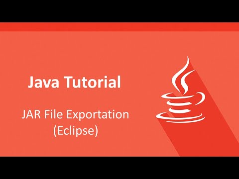 Java Tutorial Jar File Exportation Eclipse