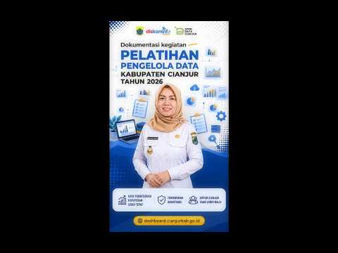 Pelatihan Pengelola Data Kabupaten Cianjur 2026