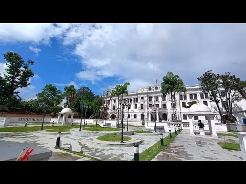 First Time  in Nepal !!!Metal  Decorative false ceiling  inside Historic landmark (Kaiser Mahal)