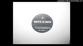 BOYZ II MEN feat  ROB JACKSON aint a thang wrong promotional b2002.