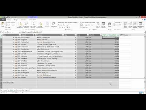 How to Enable the PowerPivot Add in in Excel 2013