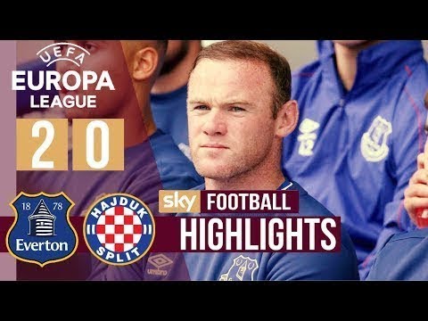 Everton vs Hajduk Split 2-0 - Highlights