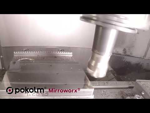 Mirroworx® - Milling instead of sanding for smooth surfaces in just one step