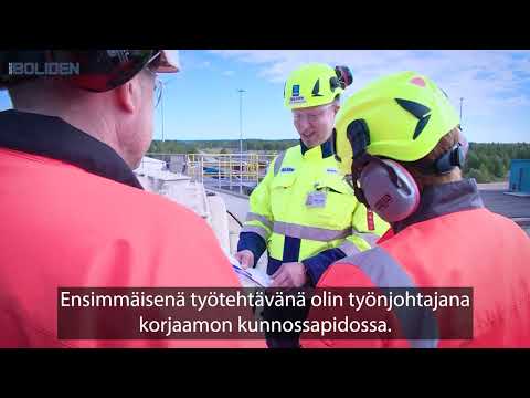 Boliden Kokkola projekti-insinööri Janne