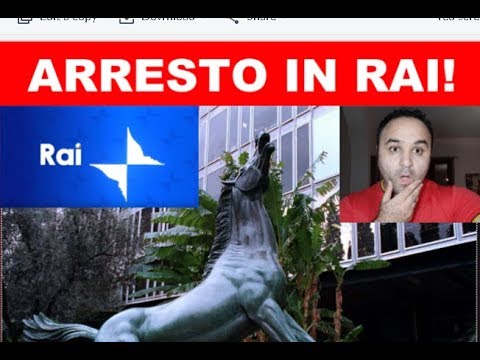 SCANDALO E ARRESTO IN RAI -  Ecco Cos'e' Successo...