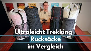 Top 5 Ultraleicht Rucksäcke: Zpacks, Hyperlite, Hyberg, Liteway oder Huckepacks?