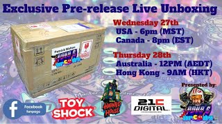 Toy Shock Haunted House 21C 3D Digital Pinball Live Unboxing!