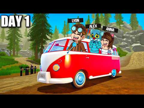 IL VIAGGIO INFINITO IN MEZZO ALLA FORESTA CON RED ANNA E ALEX!