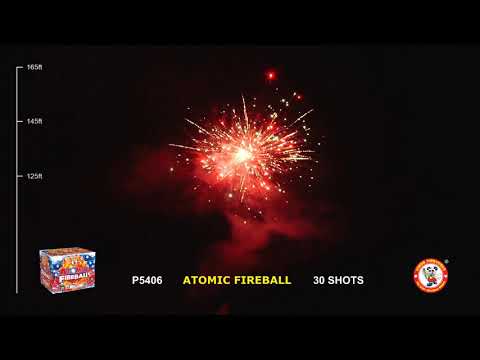 ATOMIC FIREBALL Firework | Winda | P5406 Atomic Fireball